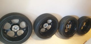 4 llantas + neumáticos alfa romeo tonale 235/45/19
