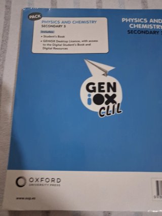 Physics & Chemistry 3º ESO. Student's Book. GENiOX