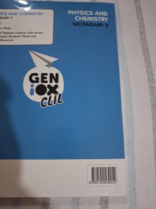 Physics & Chemistry 3º ESO. Student's Book. GENiOX