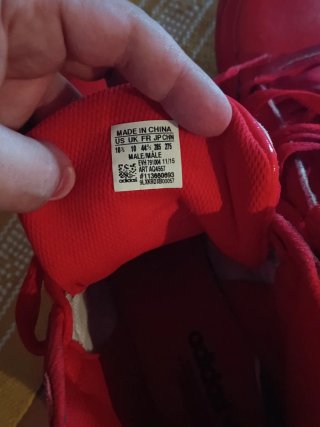 Adidas EVH 791004 Rojas Talla 45o
