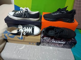 Lote de Zapatillas Talla 44 Negras