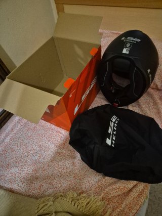 Casco Moto LS2 Strobe II Negro