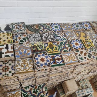 Azulejos antiguos decorativos