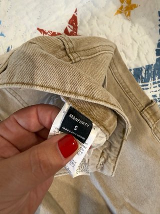 Pantaloni corti marroni