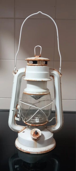 Quinqué Vintage Blanco