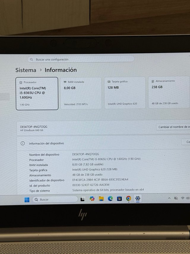 HP EliteBook 840 G6 i5-8365U