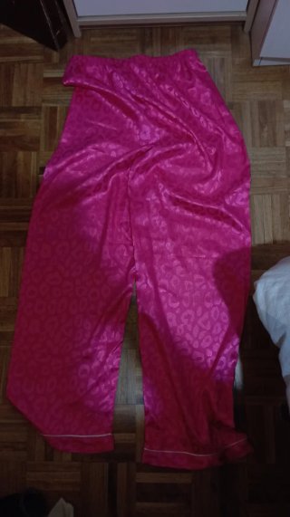 Pantalón pijama rosa estampado
