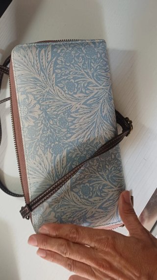 Bolso de mano con estampado de bailarina
