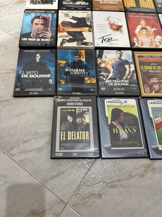 Lote 18 películas DVD Acción/Drama/Thriller
