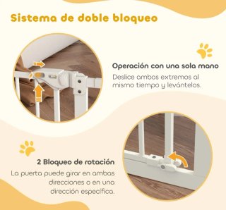 Barrera seguridad extensible cierre automático