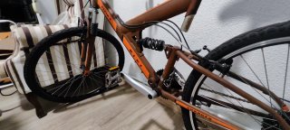 Bicicleta Vintage Customizada Marrón