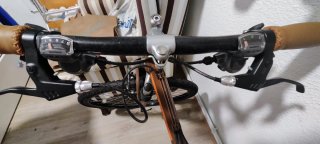Bicicleta Vintage Customizada Marrón