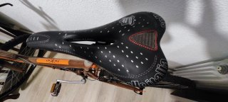 Bicicleta Vintage Customizada Marrón