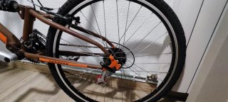Bicicleta Vintage Customizada Marrón
