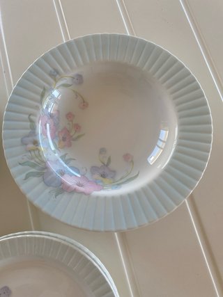 Vajilla Porcelana Royal Worcester Flores