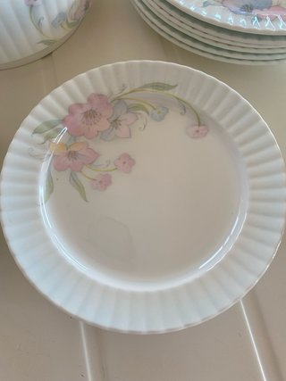 Vajilla Porcelana Royal Worcester Flores