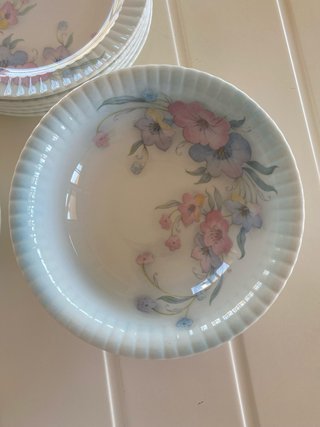 Vajilla Porcelana Royal Worcester Flores