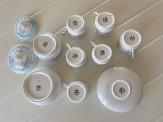Vajilla Porcelana Royal Worcester Flores