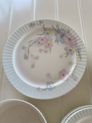 Vajilla Porcelana Royal Worcester Flores