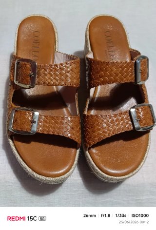 Sandalias Coello Piel Talla 41