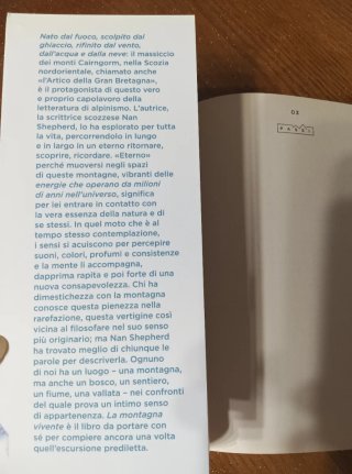 Libro "la montagna vivente"