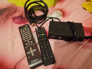 Televisión Plasma Negra Oki con TDT