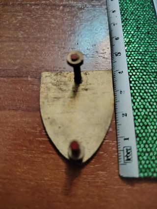 Chapa San Jordi Antigua Moto Vespa