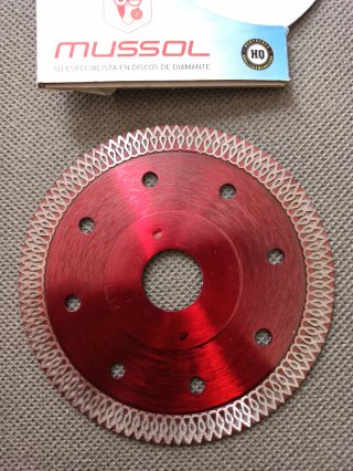 Lote 4 Discos Diamante Mussol Ceramo Ø115