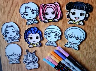 Plantillas Impresión 3D K-Pop