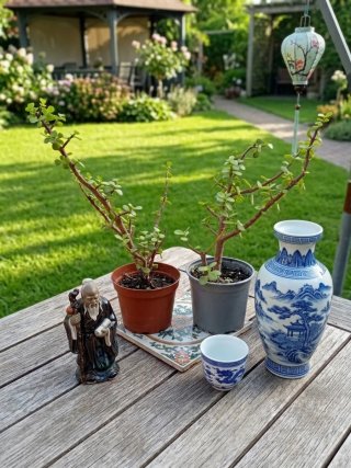 Bonsáis de árbol de la abundancia