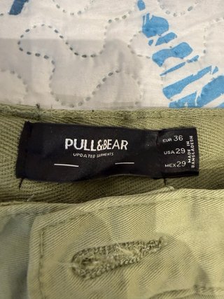 Pantaloni cargo verdi