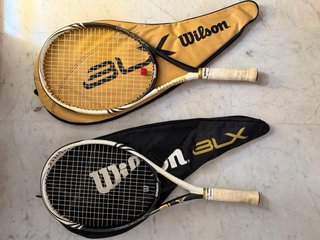 Pareja de raquetas de tenis Wilson