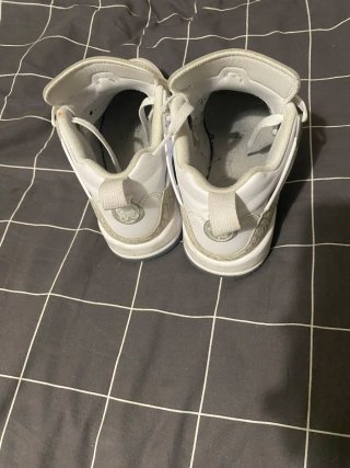 Jordan Spizike Low Gris y Blanco