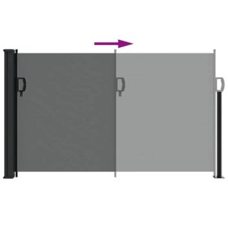 Toldo Lateral Retráctil 5x1,2m Antracita