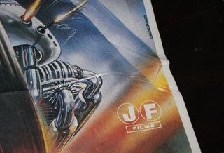 Cartel Original 1983 El Guerrero del Mundo Perdido