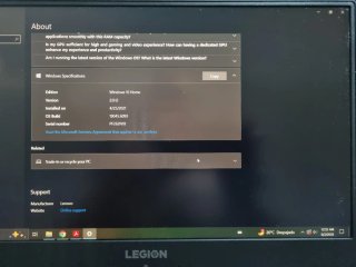 Portátil Gaming Lenovo Legion Y540