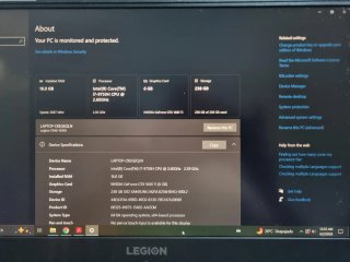 Portátil Gaming Lenovo Legion Y540