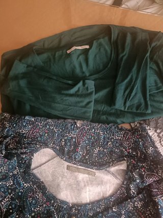 Lote Ropa Mujer Verde y Multicolor,Sfera y otras
