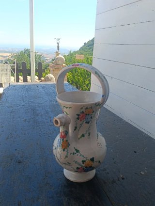 Anfora antica Sud Italia decorata, Castelli, '900