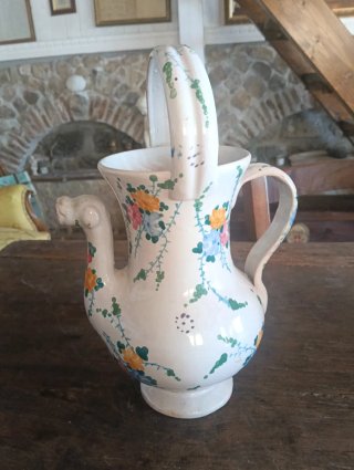 Anfora antica Sud Italia decorata, Castelli, '900
