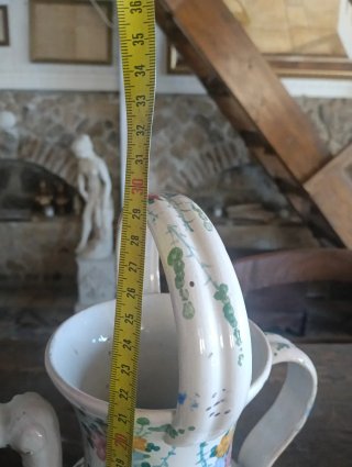Anfora antica Sud Italia decorata, Castelli, '900