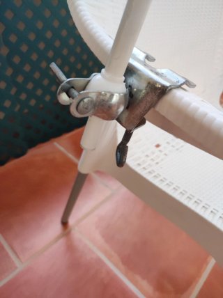 Sombrilla para silla azul y blanco, Ikea
