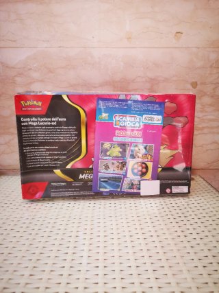Pokémon Collezione Mega Lucario-EX con Statuina