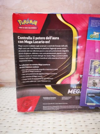 Pokémon Collezione Mega Lucario-EX con Statuina