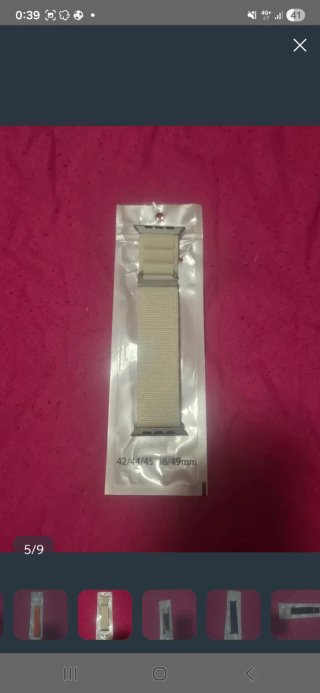 Pack 4 Correas Apple Watch 42/44/45/46/49mm NUEVAS