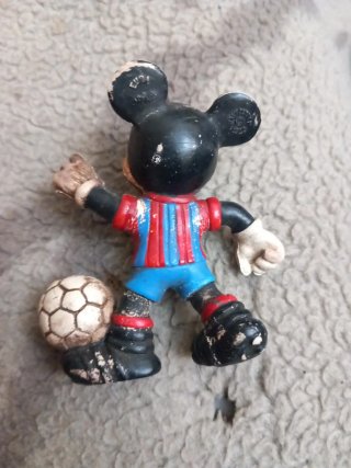 Figura Mickey Mouse Colección 1990 Fútbol