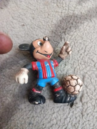 Figura Mickey Mouse Colección 1990 Fútbol