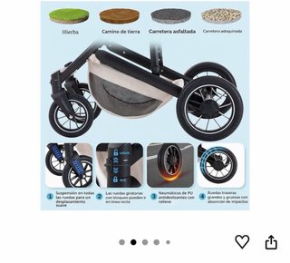 Cochecito Bebé + Silla Coche Nuevo!!!