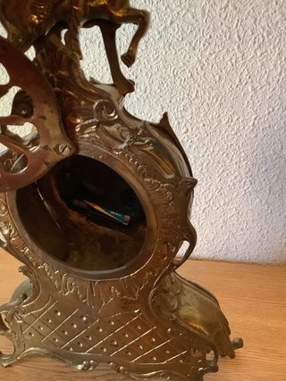 Reloj sobremesa estilo Imperio/Rococó