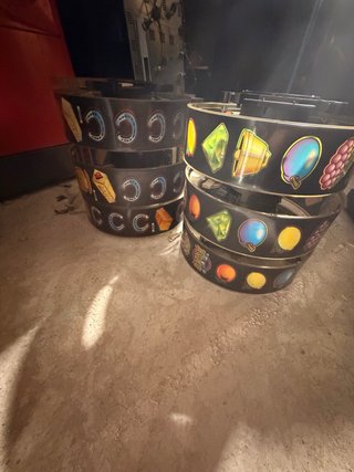 Rodillos de tragaperras Santa Fe